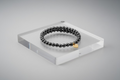 Hämatit Armband Mit Goldenem Anhänger Eleganter Damen Schmuck Für Den Alltag Und Besonderen Glanz