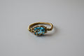 Handgefertigter Ring mit Swiss Blue Topas – Eleganz in intensivem Blau
